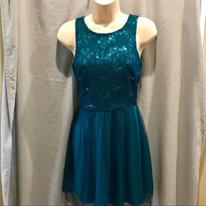 Speechless Teal Semi Formal Homecoming Dress!  Size 3